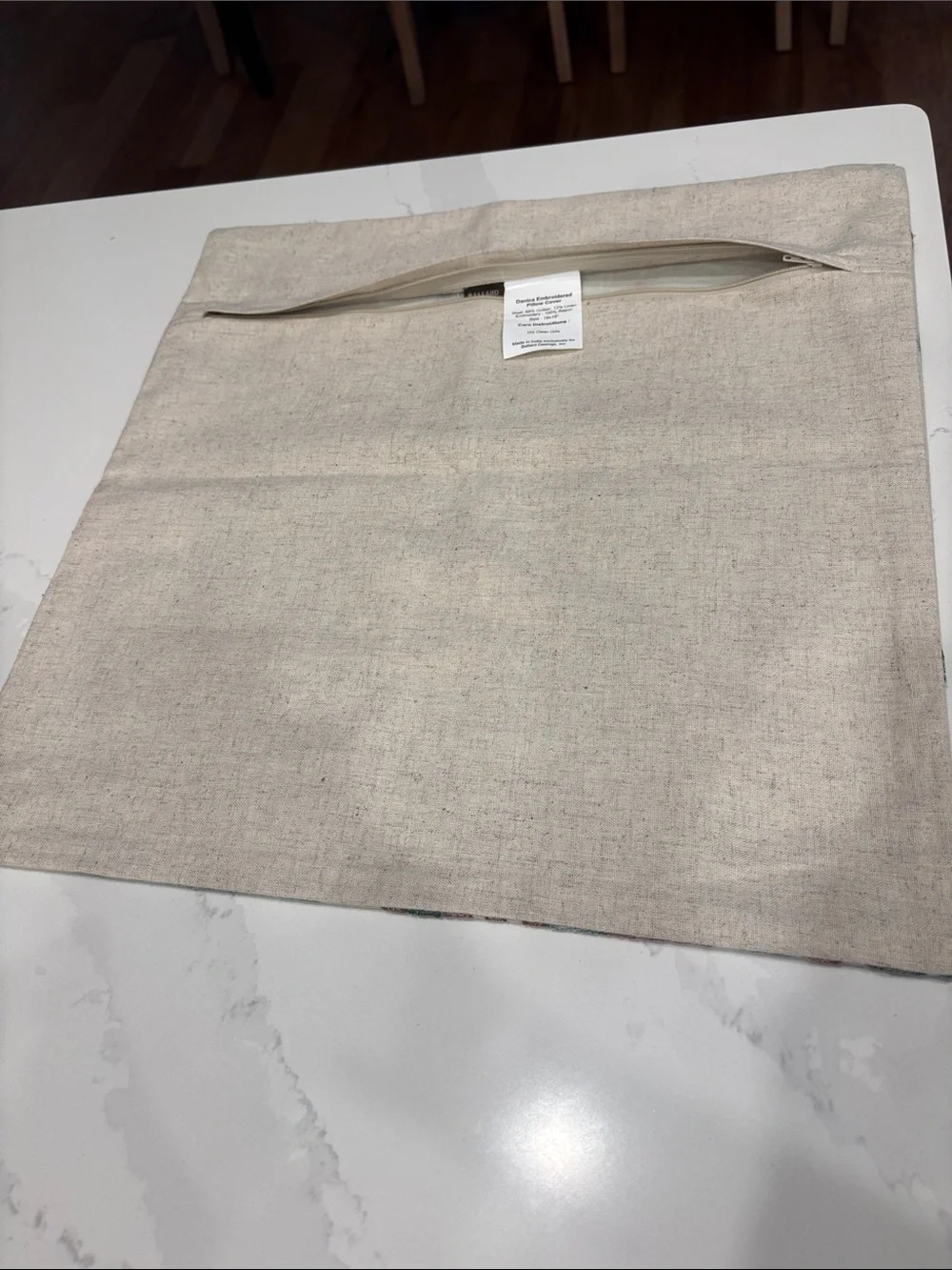 NWT Ballard Design Danica embroidered pillow covers 18”x 18” *price is for both*